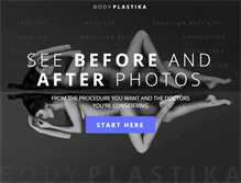 Tablet Screenshot of bodyplastika.com